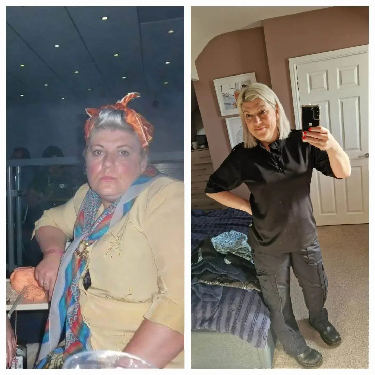 Transformación de Marlenis con su rutina Serenity