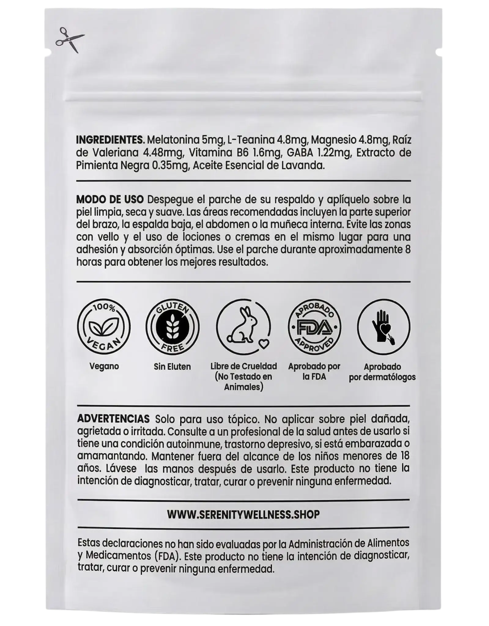 Parche GLP-1 Serenity